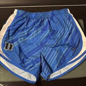 Nike Duke Blue Devils Blue Striped Women’s Dri-Fit Shorts